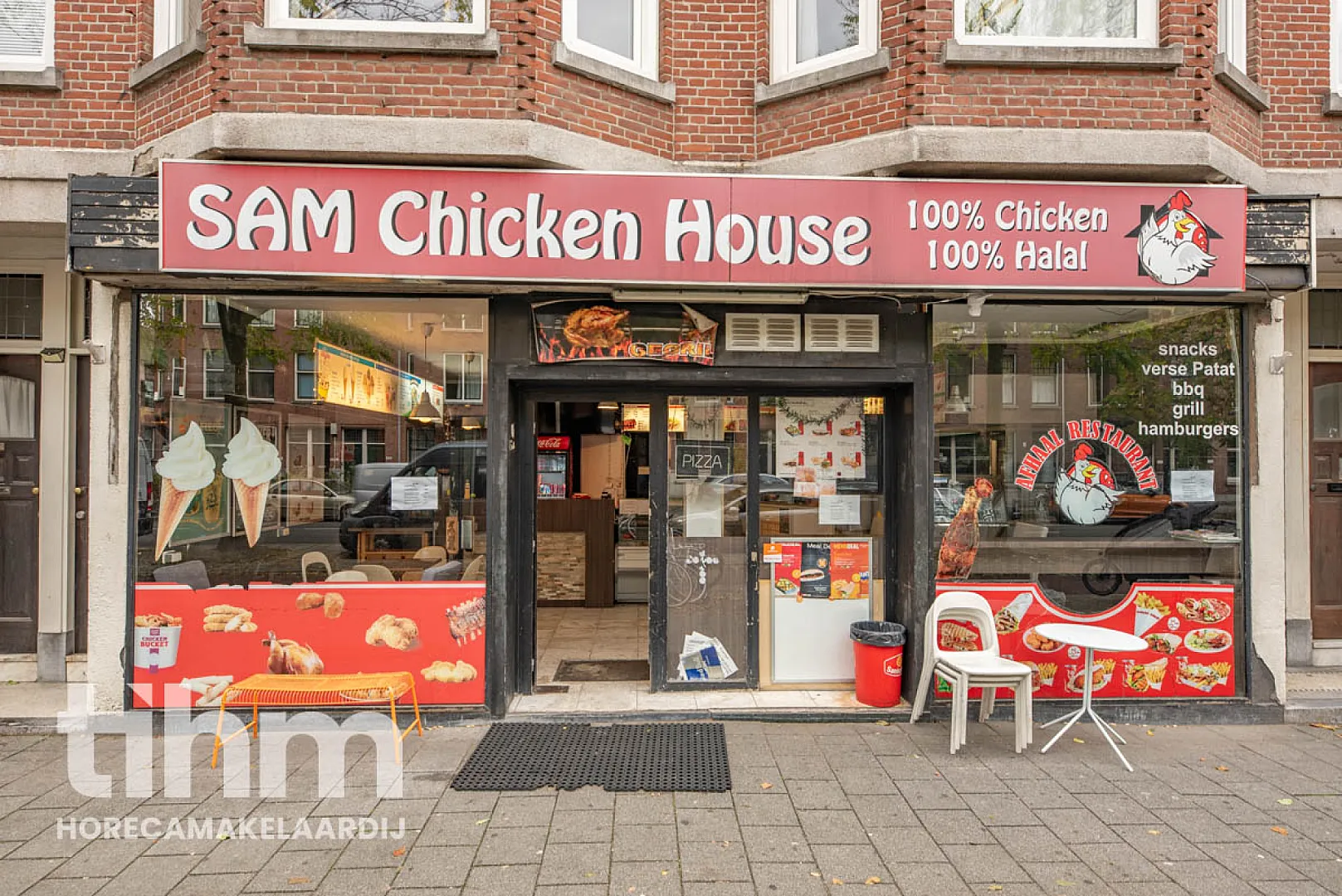 Afhaal bezorg zaak ter overname op de Beukelsdijk