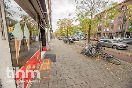 Afhaal bezorg zaak ter overname op de Beukelsdijk